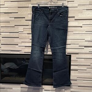 GAP Dark Indigo Baby Boot cut Women's Jeans Size 14/32A new without tags